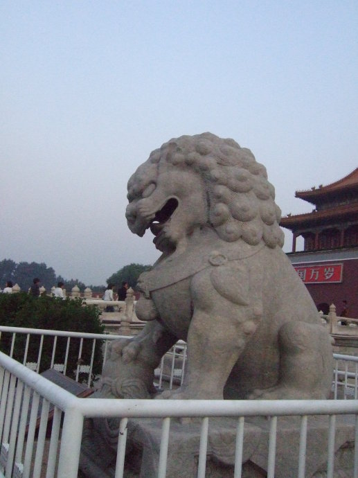 天安門(mén)石獅子的傳說(shuō)